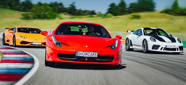 Autodrom Brno, Most - Lamborghini, Ferrari, Porsche 911