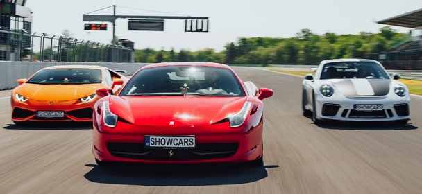 Autodrom Most - Lamborghini, Ferrari, Porsche 911