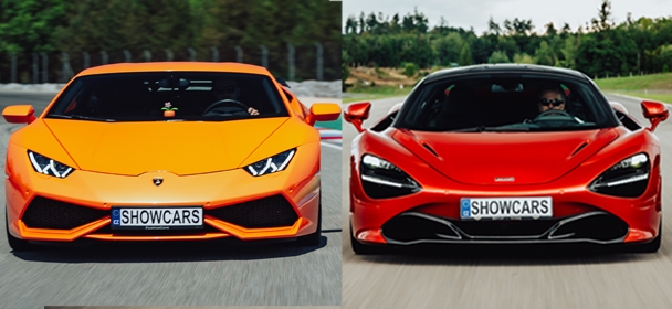 Lamborghini Huracán LP610-4 versus McLaren 675LT